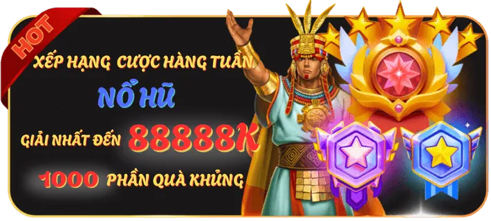 Giao diện game nổ hũ video với chủ đề phiêu lưu và đồ họa 3D